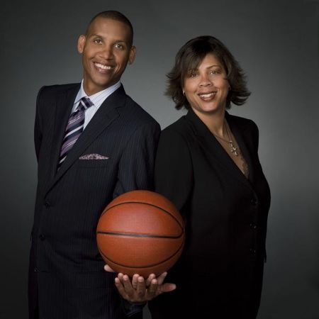 Cheryl Miller and her brother Reggie Miller used to hustle the playground games together.